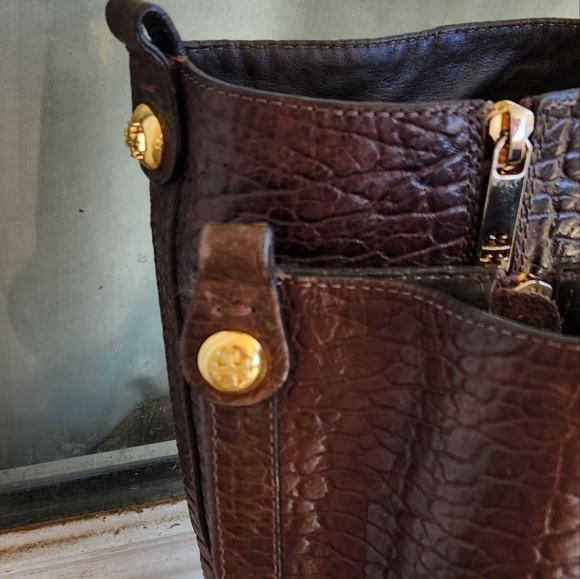 TORY BURCH HELDIN LEATHER‎ WEDGE  BOOTS - Picture 15 of 16